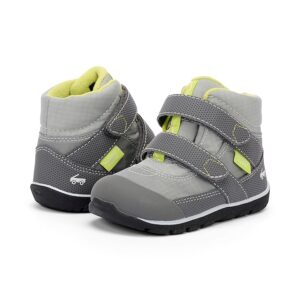 See Kai Run Atlas II WP/IN (Toddler/Little Kid/Big Kid) (Gray/Lime) Boy's Shoes