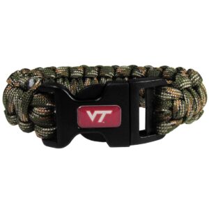 Siskiyou CSUB61GC Unisex NCAA Virginia Tech Hokies Camo Survivor Bracelet - One Size