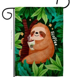 Sloffee Animals Wildlife 13 x 18.5 in. Double-Sided Decorative Vertical Garden Flags for House Decoration Banner Yard Gift