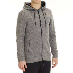 Spyder Men's Double-Knit Full-Zip Hoodie