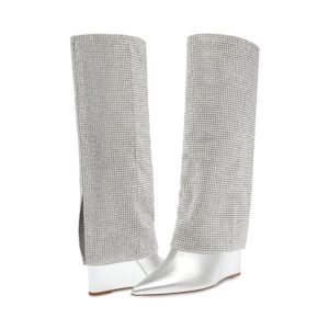 Steve Madden Riski (Silver) Women's Shoes