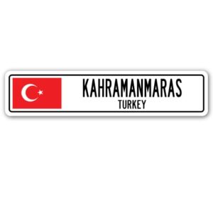 Street Sign - Kahramanmaras, Turkey