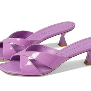 Stuart Weitzman Miami Xcurve 50 Slide (Lilac) Women's Shoes