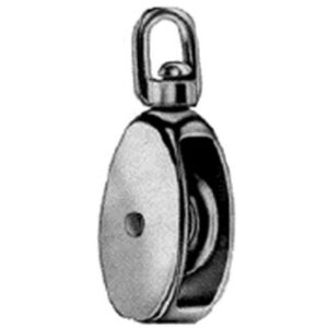 T7655022N 1.25 in. Single Swivel Eye Pulley