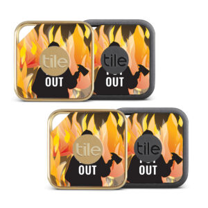 TILEPRO-I Put Out Skin for Tile Pro Sport & Style Smart - I Put Out - Pack of 4