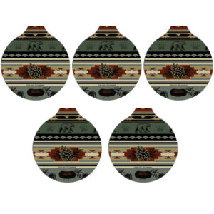 TKRBR-Cabin Stripes Skin for Trackr Bravo Gen 2.5 - Cabin Stripes - Pack of 5