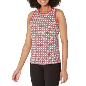 Tail Activewear Quinlynn Sleeveless Tennis Tank (Windmill Geo) Women's Clothing