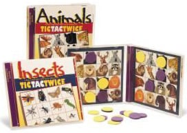 Talicor Animal Magnetic Tic Tac Twice Game