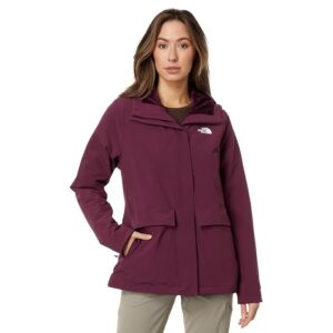 The North Face Shelbe Raschel Insulated Hoodie (Boysenberry) Women's Clothing