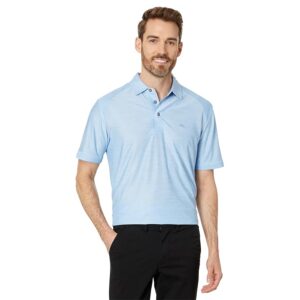 Tommy Bahama Palm Coast Polo Pro (Light Sky) Men's Short Sleeve Knit