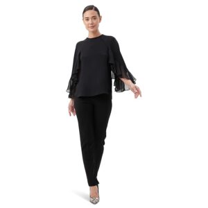 Trina Turk Akari Top (Black) Women's Clothing