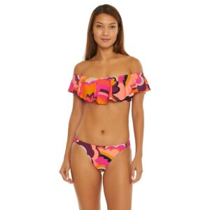 Trina Turk Fan Fair Hipster Bottoms (Multi) Women's Swimwear