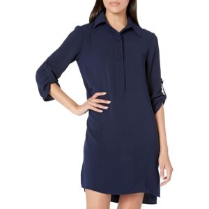 Trina Turk Portrait Dress (Indigo) Women's Dress