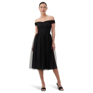 Trina Turk Renai Dress (Black) Women's Clothing