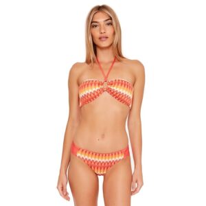 Trina Turk Sunray Ring Front Bandeau (Multi) Women's Swimwear