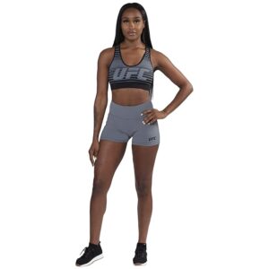 UFC Essential Booty Shorts (Silver Grey) Women's Shorts