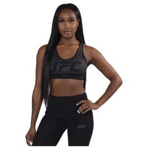 UFC Essential Sports Bra (Black) Women's Lingerie