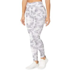 UFC Quartz Print Core 27 Leggings (Fogged Grey) Women's Casual Pants