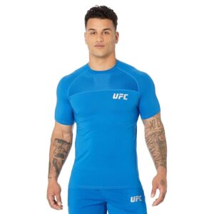 UFC Short Sleeve Crew Neck Tee (Blue) Men's Clothing