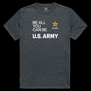 US Army 54 Relaxed Graphic T-Shirt - Heather Charcoal - Medium