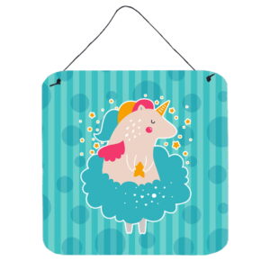 Unicorn Ballerina Wall or Door Hanging Prints
