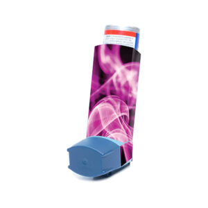 VENASIN-Pink Flames Skin for Ventolin HFA Asthma Inhaler - Pink Flames