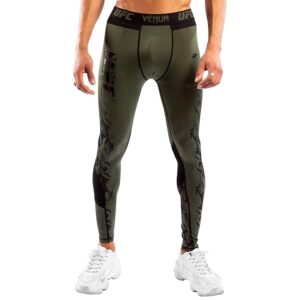 VENUM UFC VENUM Authentic Fight Week Performance Tights (Khaki) Men's Clothing