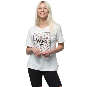 Vans Juniors' Poppy Box Relaxed Crew Short-Sleeve Tee