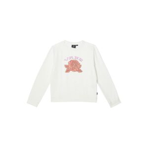 Vans Kids Rose Camo Crew (Big Kids) (Marshmallow) Girl's Clothing