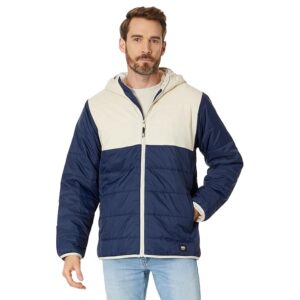 Vans Prospect MTE-1 Puffer Jacket (Oatmeal/Dress Blues) Men's Clothing