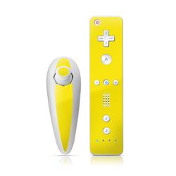 WIINC-SS-YEL Wii Nunchuk & Remote Skin - Solid State Yellow