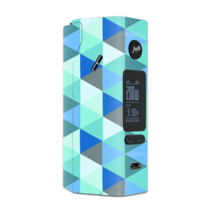 WIRERX23-Blue Kaleidoscope Skin for Wismec Reuleaux RX - Blue Kaleidoscope