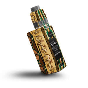 WIRERXG3-Desert Stripes Wismec Reuleaux RX Gen3 300W Skin - Desert Stripes