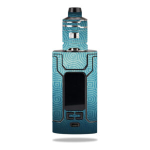 WISINFJ-Blue Swirls Skin for Wismec Sinuous FJ200 - Blue Swirls