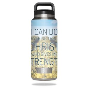 YERABOT36-Through Christ Skin for Yeti Rambler 36 oz Bottle - Through Christ