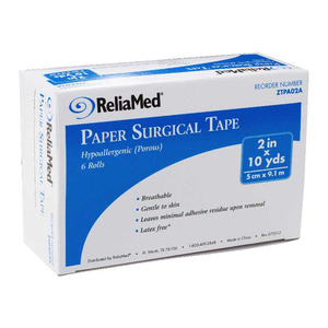 ZTPA02A 2 in. x 10 Yds, Paper Surgical Tape