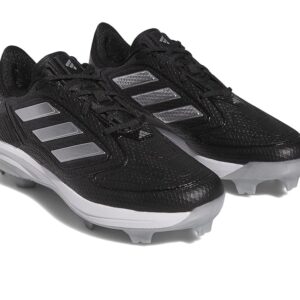 adidas Adizero Purehustle 3 Softball Cleats (Core Black/Silver Metallic/Silver Metallic) Women's Shoes