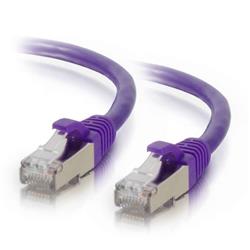 00912 30 ft. Cat6 Snagless Shielded-STP Ethernet Network Patch Cable - Purple