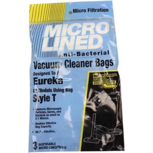 1034131 Micro Lined Vacuum Bag for Style T - Pack of 3