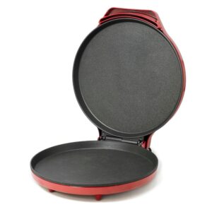 12 in. Red Non-Stick Pizza Maker