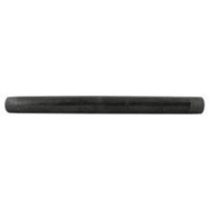 587-080HN 1.5 x 8 in. Steel Standard Pipe Nipple, Black