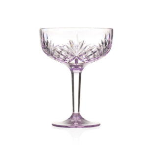 64979 Dublin Acrylic Champagne Coupe - Lavender