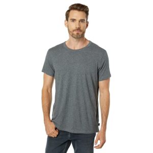 7 For All Mankind Featherweight T-Shirt (Heather Grey) Men's Clothing