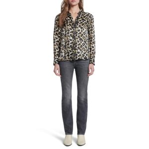7 For All Mankind High Shine (Leopard) Women's Clothing