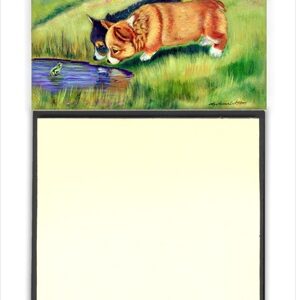 7292SN Corgi Refiillable Sticky Note Holder or Postit Note Dispenser- 3 x 3 In.