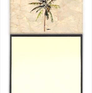 8482SN Palm Tree Refiillable Sticky Note Holder or Postit Note Dispenser- 3 x 3 In.