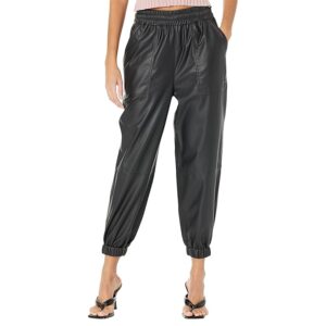 AG Jeans Nova Sweatpants (Super Black) Women's Clothing