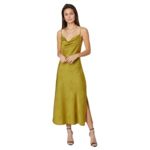 AllSaints Hadley Dress (Sap Green) Women's Dress