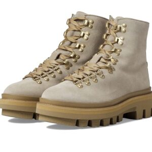 AllSaints Wanda Shearling (Stone White) Women's Shoes