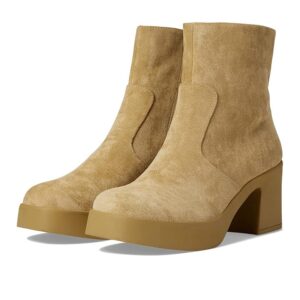 Anne Klein Sienta (Dark Natural Micro Fabric) Women's Shoes